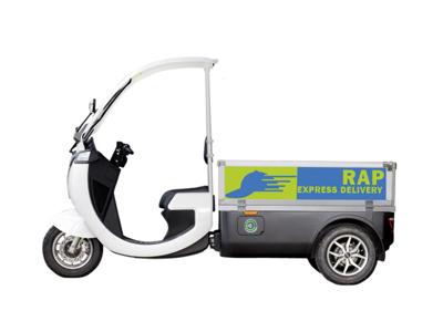 Motocarro elettrico a tre ruote tipo Pick-up