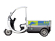 Motocarro elettrico a tre ruote tipo Pick-up